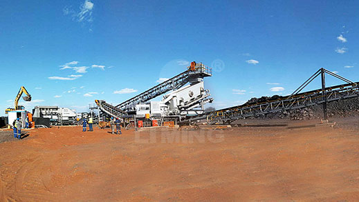 Proyecto de cribado de mineral de manganese en Johannesburgo, Sudáfrica